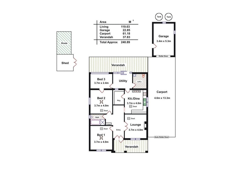 56 First Street, Gawler South SA 5118 Floorplan