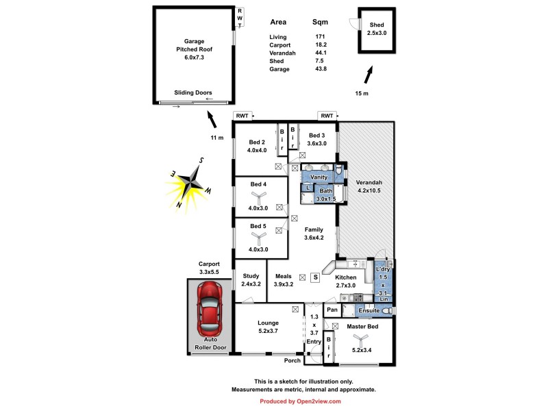 14 Haines Road, Willaston SA 5118 Floorplan