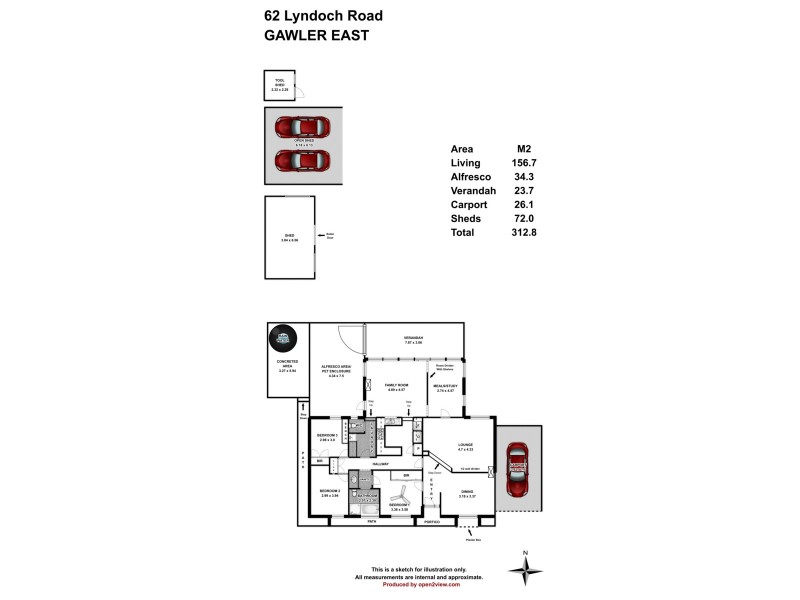 62 Lyndoch Road, Gawler East SA 5118 Floorplan