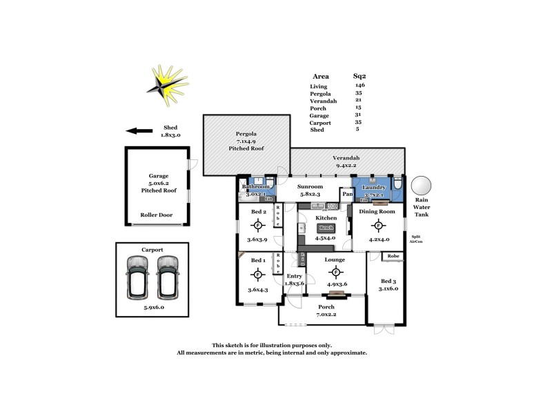 15 Randell Terrace, Gumeracha SA 5233 Floorplan