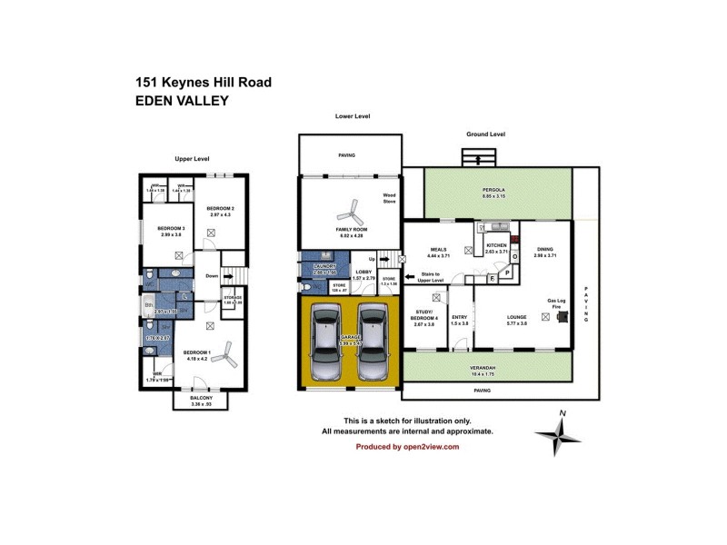 151 Keynes Hill Road, Eden Valley SA 5235 Floorplan