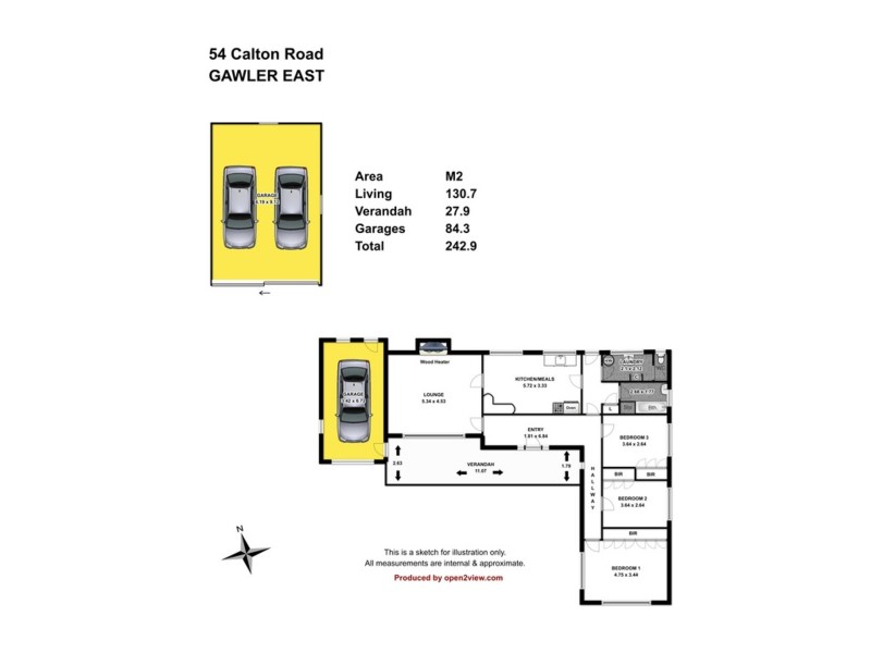 54 Calton Road, Gawler East SA 5118 Floorplan