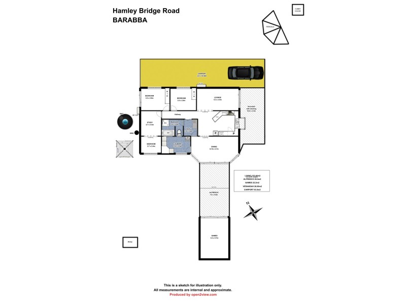 64 Hamley Bridge Road (Barabba), Mallala SA 5502 Floorplan