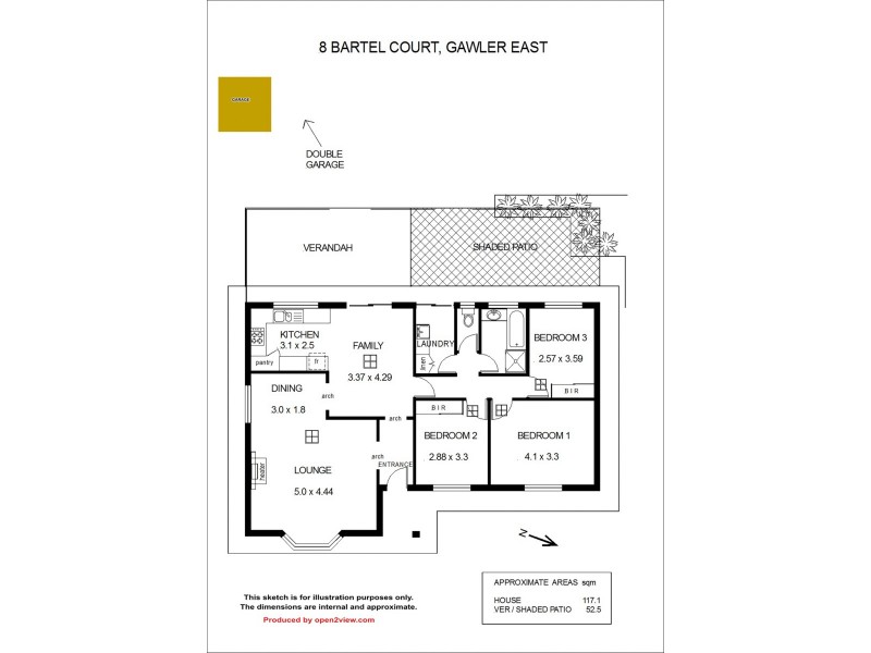 8 Bartel Court, Gawler East SA 5118 Floorplan