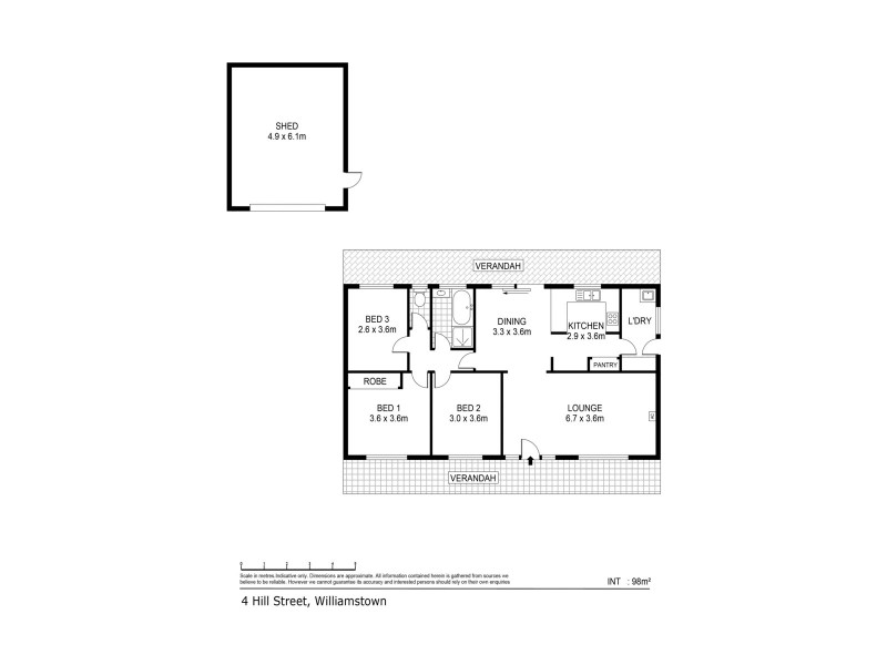 4 Hill Court, Williamstown SA 5351 Floorplan