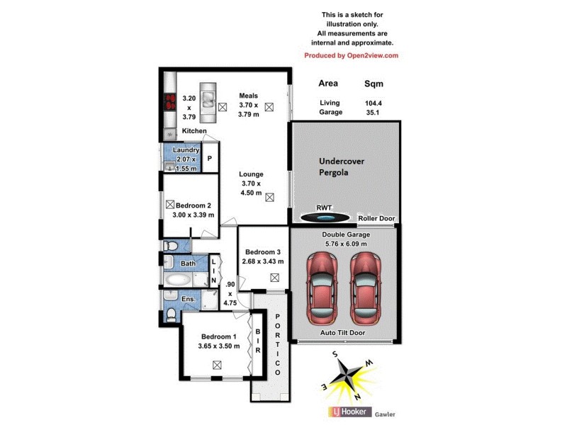 25D Greening Drive, Evanston Park SA 5116 Floorplan