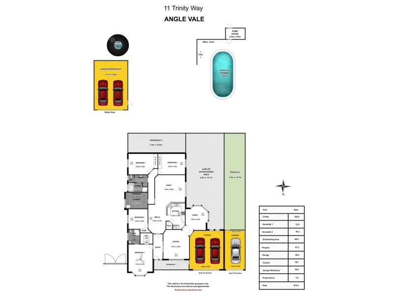 11 Trinity Way, Angle Vale SA 5117 Floorplan