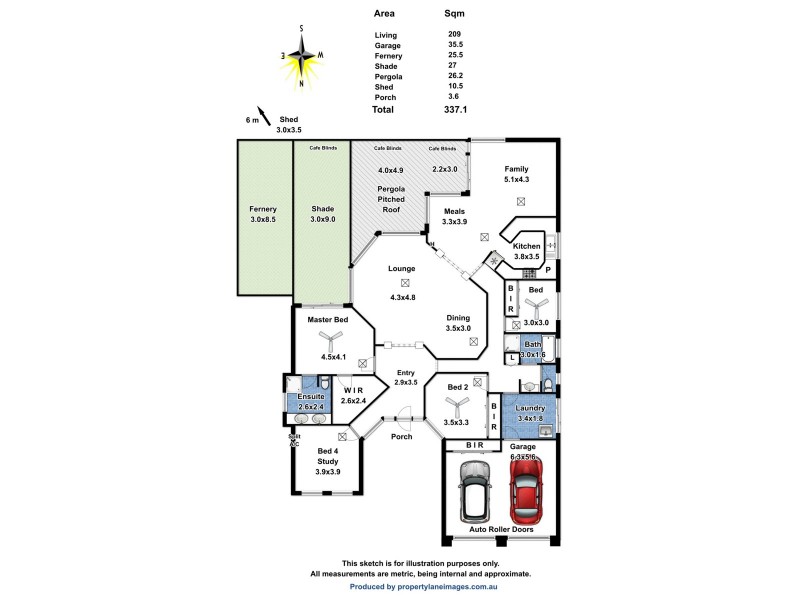 5 Mckinlay Drive, Hewett SA 5118 Floorplan