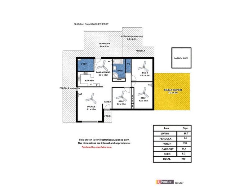 66 Calton Road, Gawler East SA 5118 Floorplan