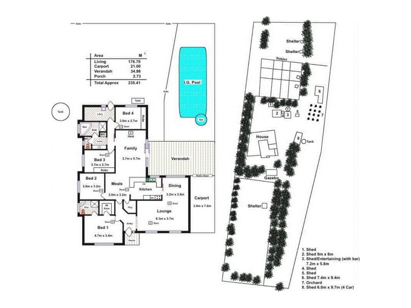 427 Stott Road (Magdala), Roseworthy SA 5371 Floorplan