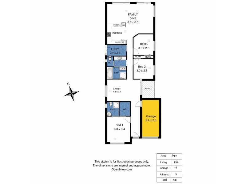 22 Jarrah Drive, Munno Para West SA 5115 Floorplan