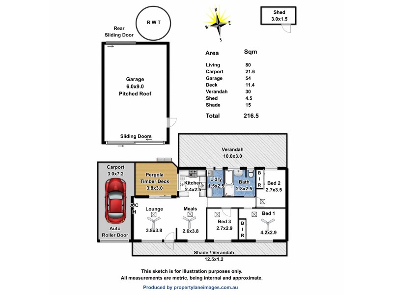 14 Dawson Road, Evanston SA 5116 Floorplan