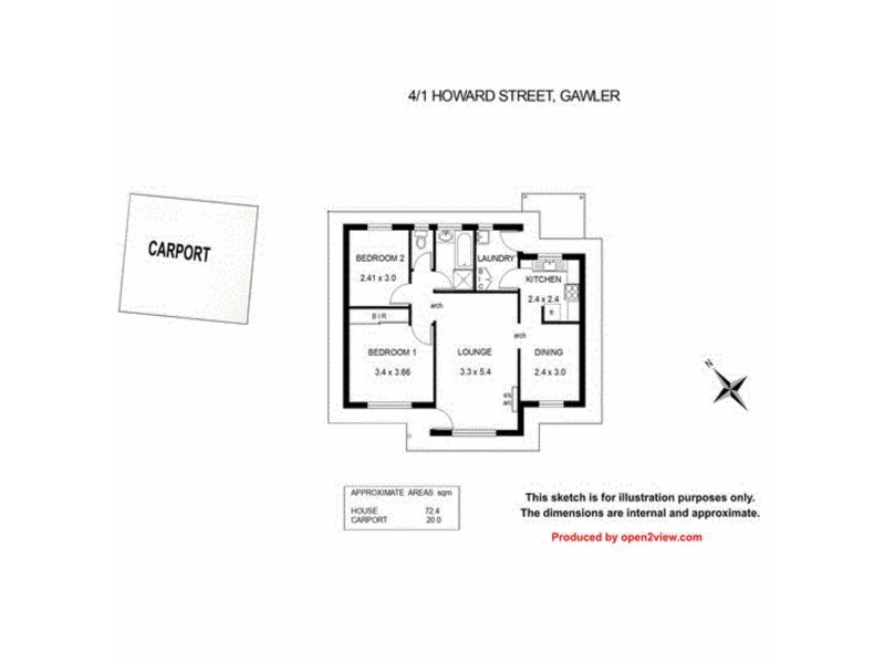 4/1 Howard Street, Gawler SA 5118 Floorplan