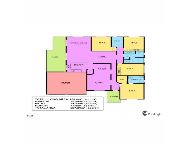 20 Ames Drive, Evanston Park SA 5116 Floorplan
