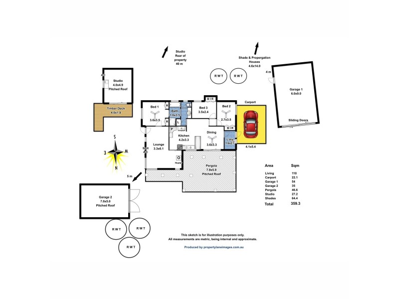 26 The Barracks, Cockatoo Valley SA 5351 Floorplan