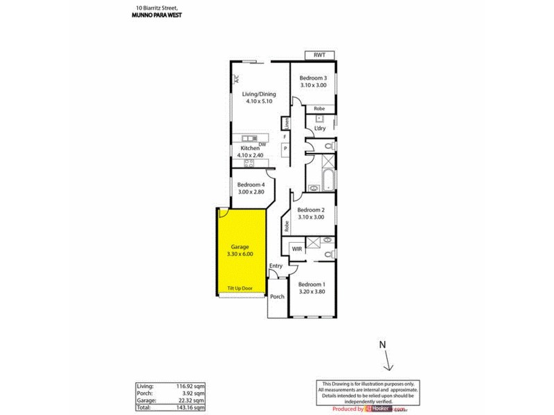 10 Biarritz Street, Munno Para West SA 5115 Floorplan