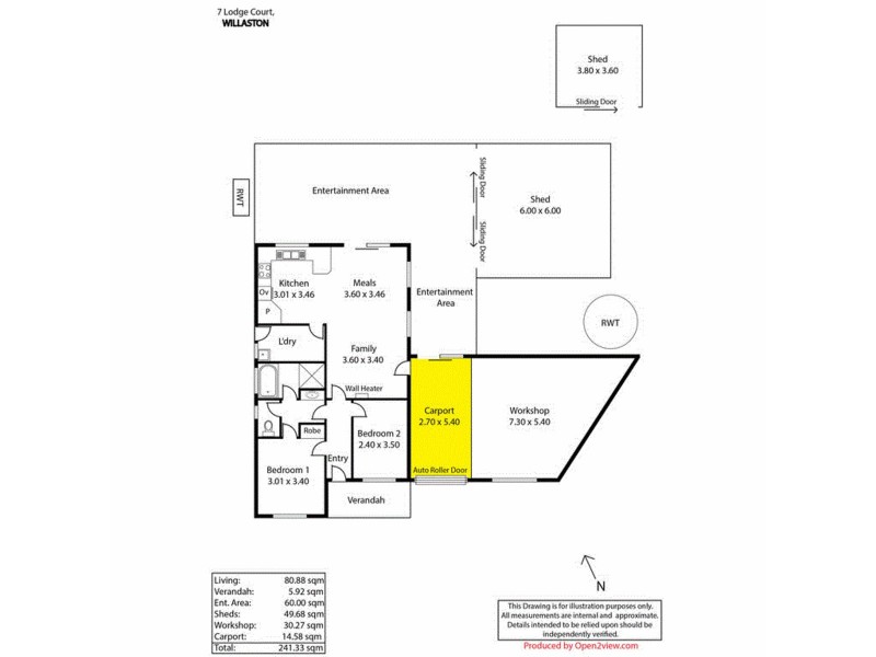 7 Lodge Court, Willaston SA 5118 Floorplan