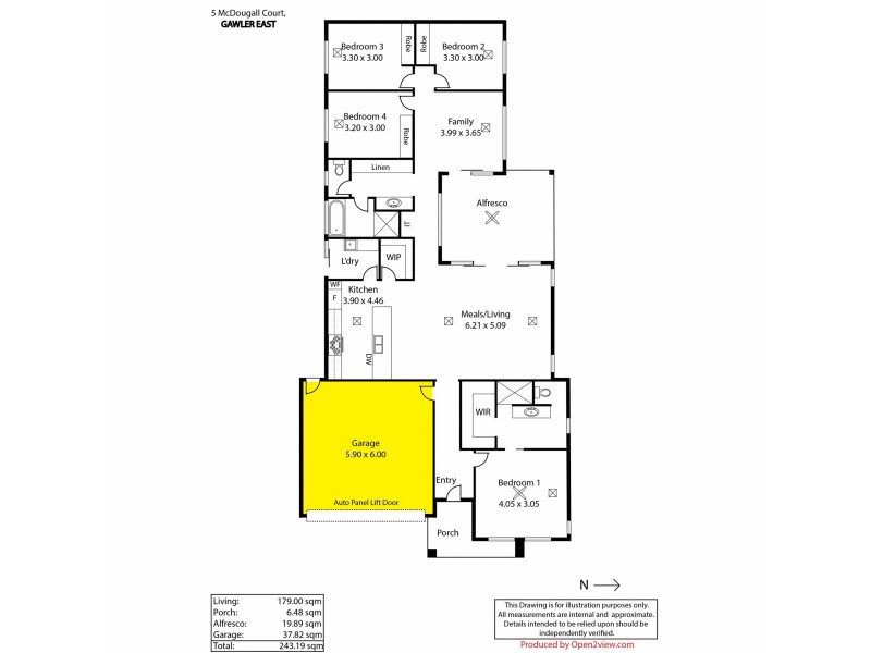 5 McDougall Court, Gawler East SA 5118 Floorplan