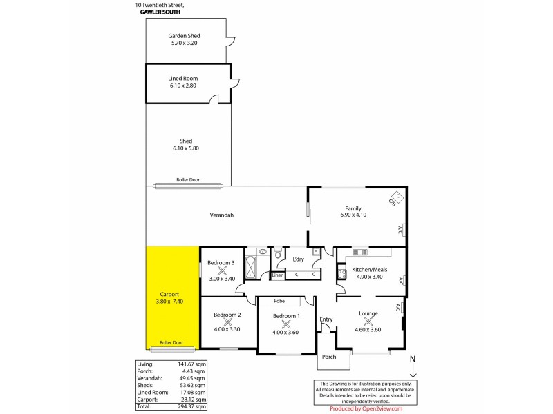 10 Twentieth Street, Gawler South SA 5118 Floorplan