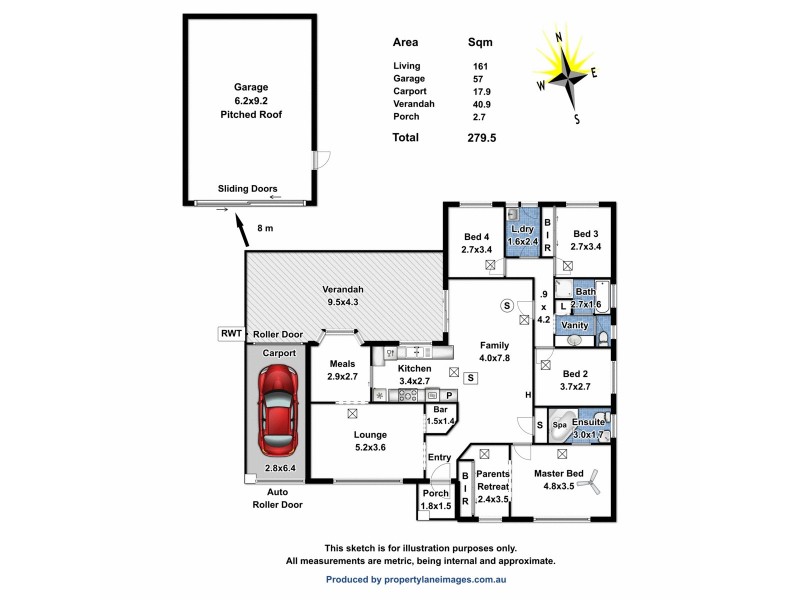 2 Cawston Court, Gulfview Heights SA 5096 Floorplan