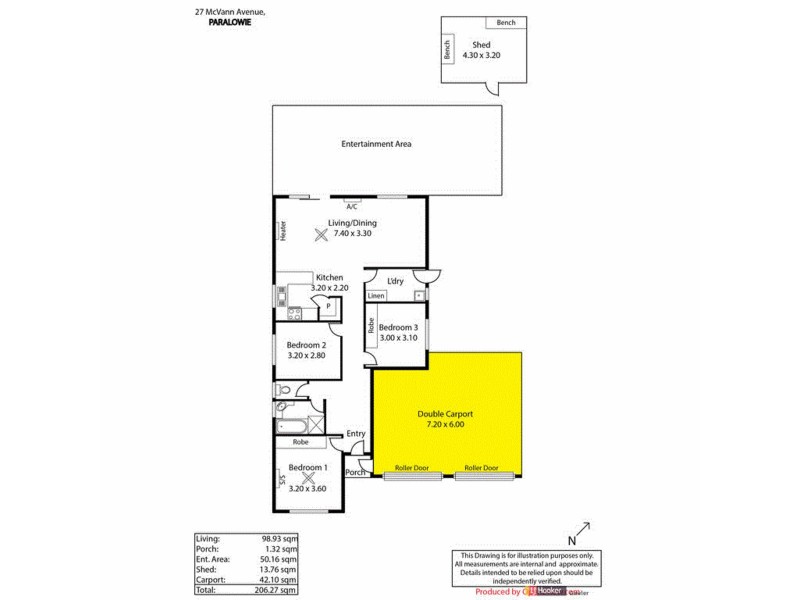 27 McVann Avenue, Paralowie SA 5108 Floorplan