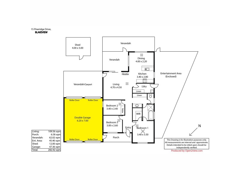 15 Pineridge Drive, Blakeview SA 5114 Floorplan