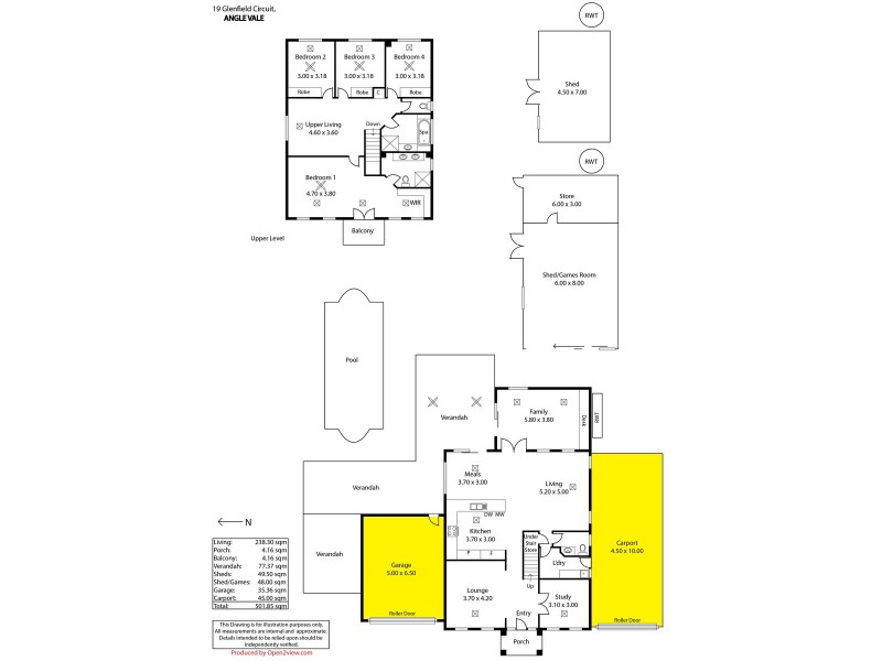 19 Glenfield Circuit, Angle Vale SA 5117 Floorplan