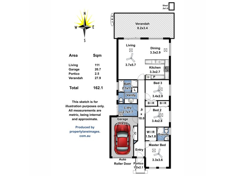 6 Gregory Street, Ridgehaven SA 5097 Floorplan
