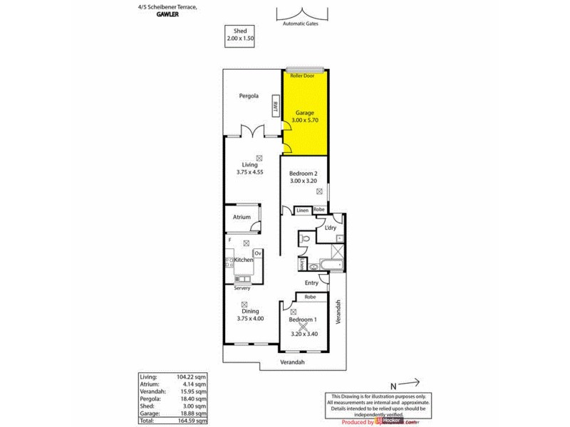4/5 Scheibener Terrace, Gawler SA 5118 Floorplan