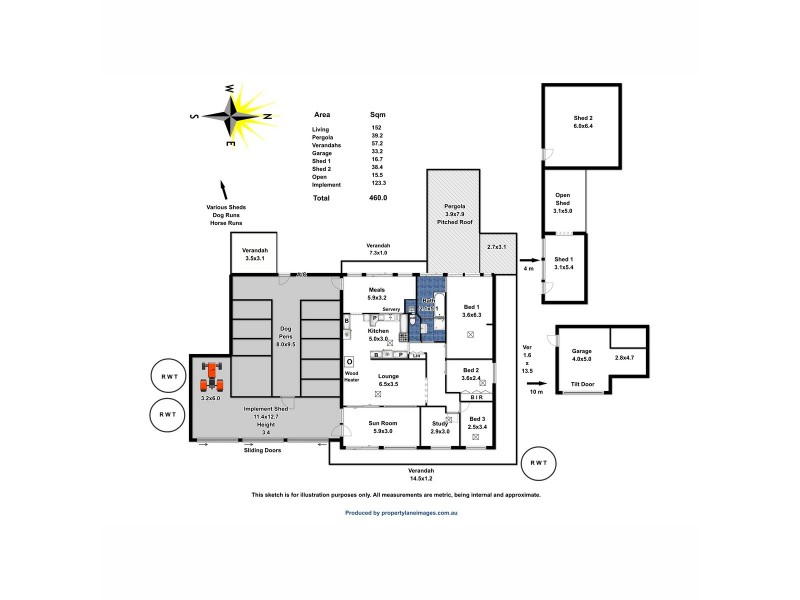7 Spencer Street, Rhynie SA 5412 Floorplan