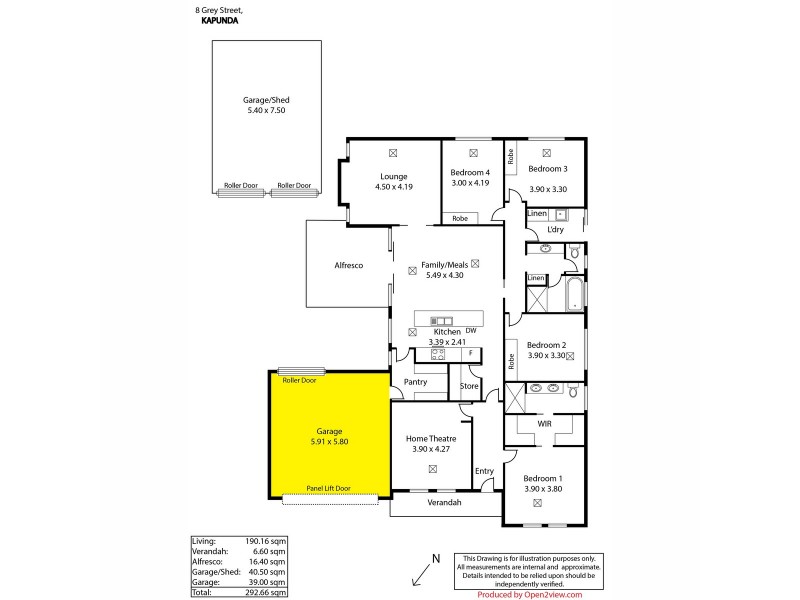 8 Grey Street, Kapunda SA 5373 Floorplan