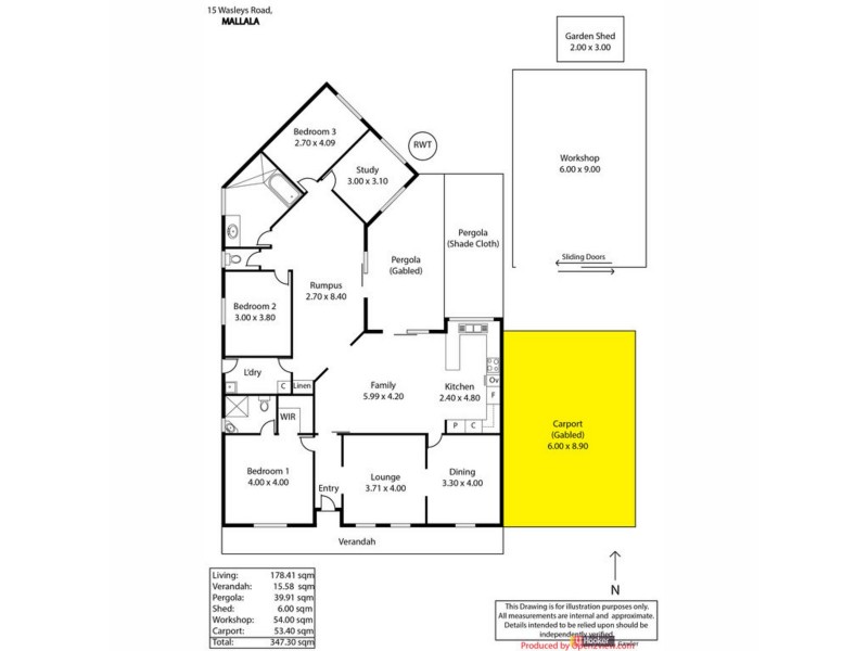 15 Wasleys Road, Mallala SA 5502 Floorplan