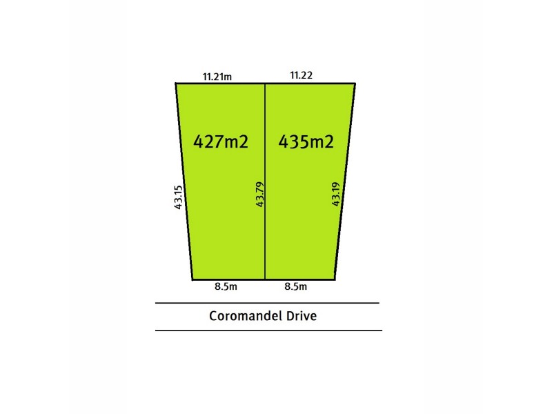 155 & 157 Coromandel Drive, Mccracken SA 5211 Floorplan