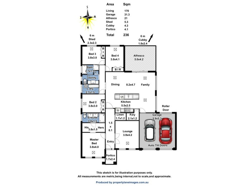 35 Campbell Circuit, Gawler East SA 5118 Floorplan