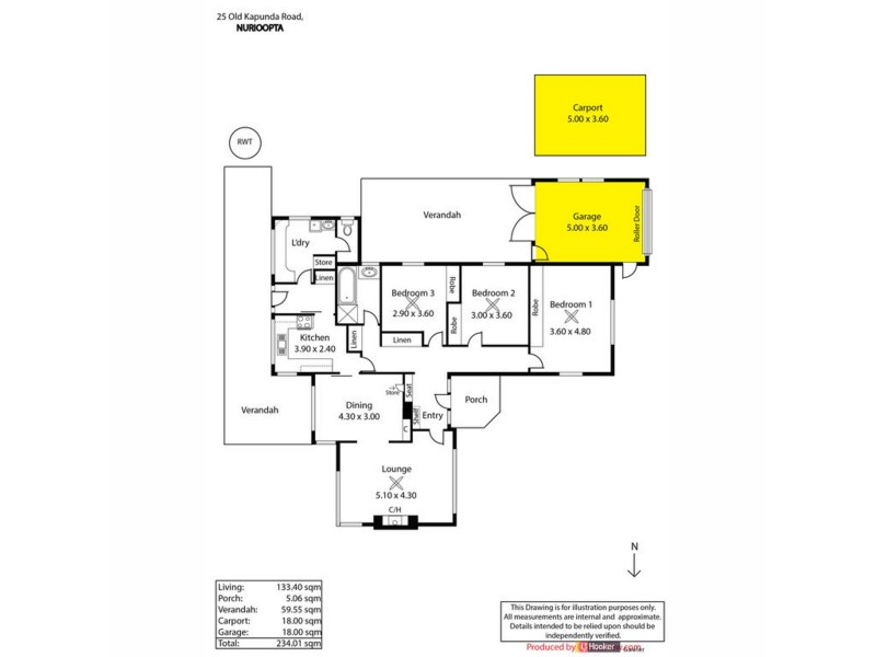 25 Old Kapunda Road, Nuriootpa SA 5355 Floorplan