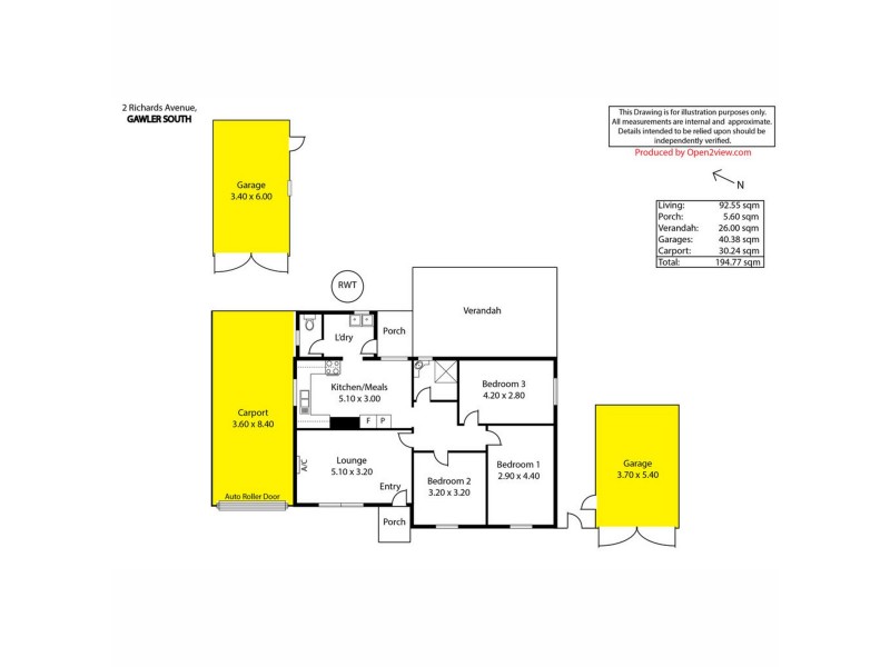 2 Richards Avenue, Gawler South SA 5118 Floorplan