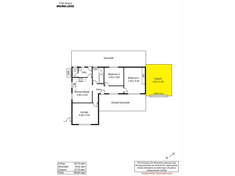 3 The Strand, Brahma Lodge SA 5109 Floorplan