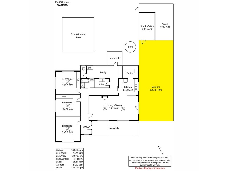 10A Mill Street, Tanunda SA 5352 Floorplan