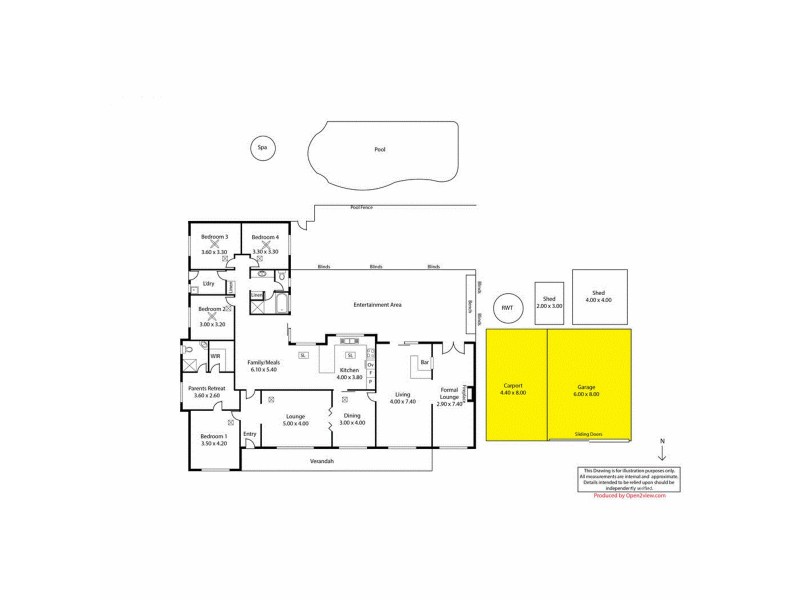 228 Kentish Road, Uleybury SA 5114 Floorplan