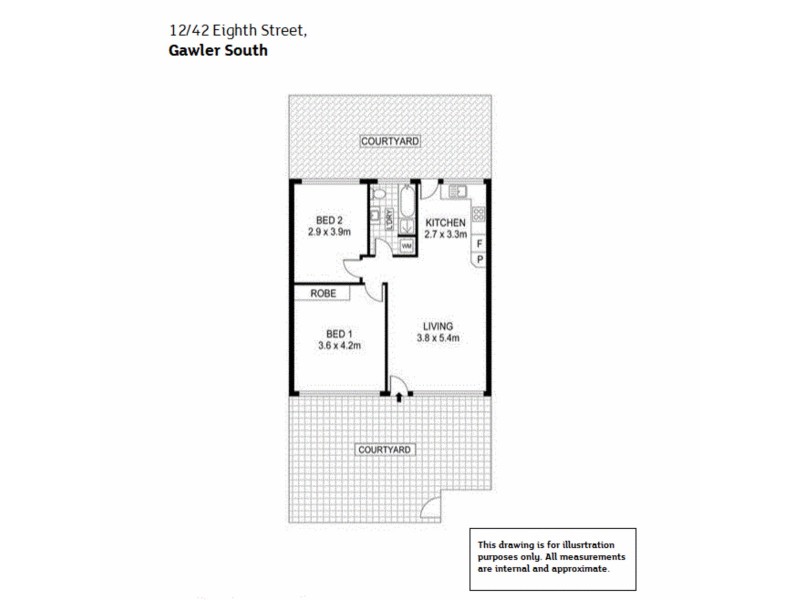 12/42 Eighth Street, Gawler South SA 5118 Floorplan