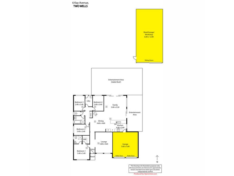 6 Kay Avenue, Two Wells SA 5501 Floorplan