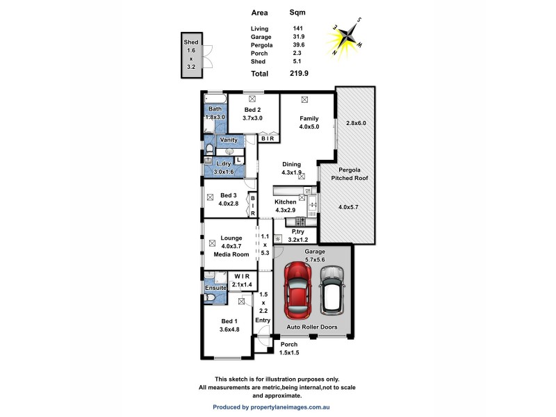 6 Gilbert Court, Evanston Gardens SA 5116 Floorplan