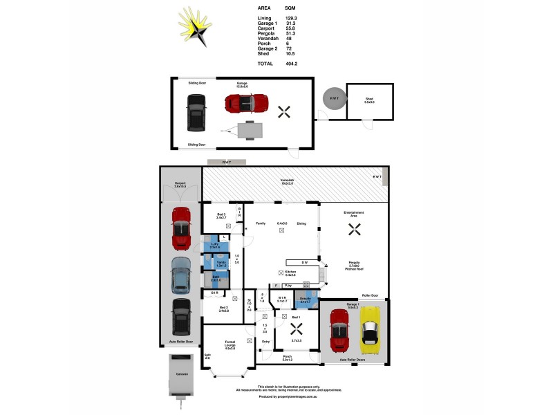 3 Clift Close, Evanston SA 5116 Floorplan
