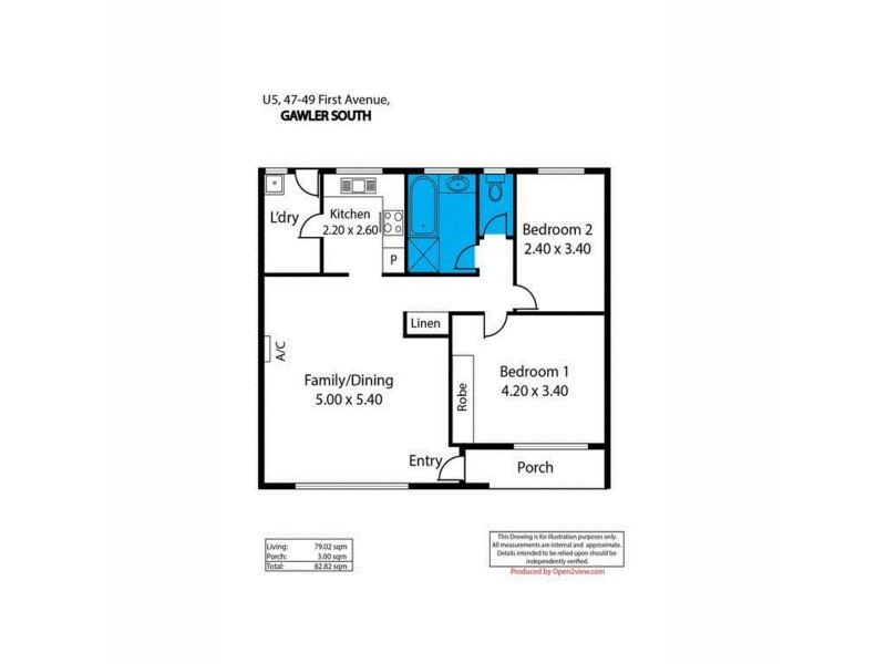 5/47-49 First Street, Gawler South SA 5118 Floorplan