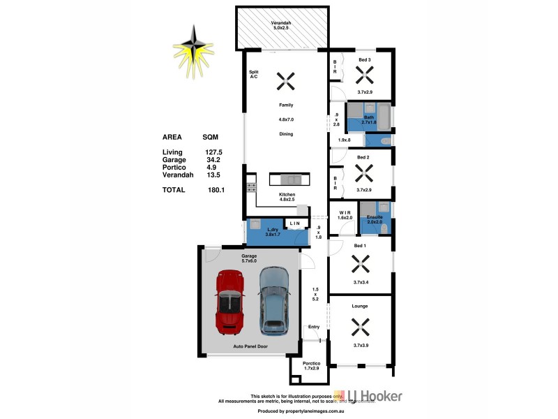 12 Wells Place, Evanston Gardens SA 5116 Floorplan
