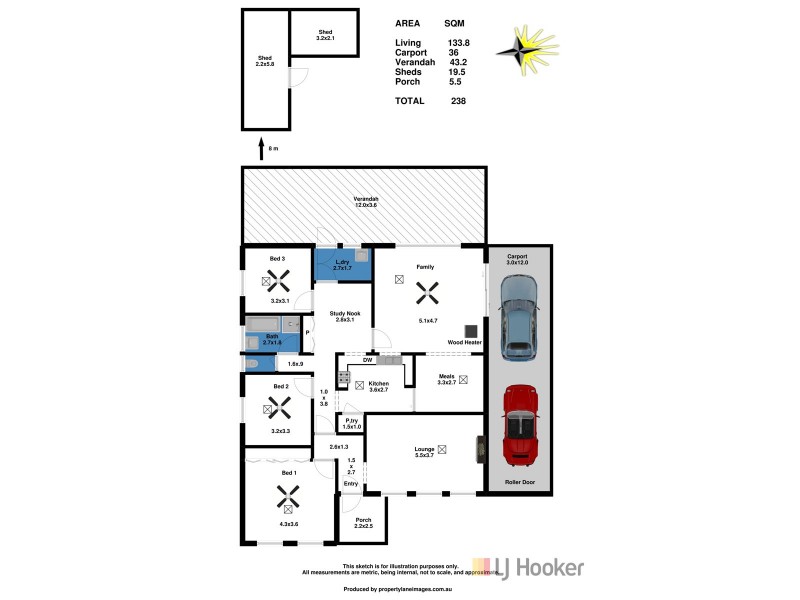 48 Sunnyside Drive, Evanston Park SA 5116 Floorplan