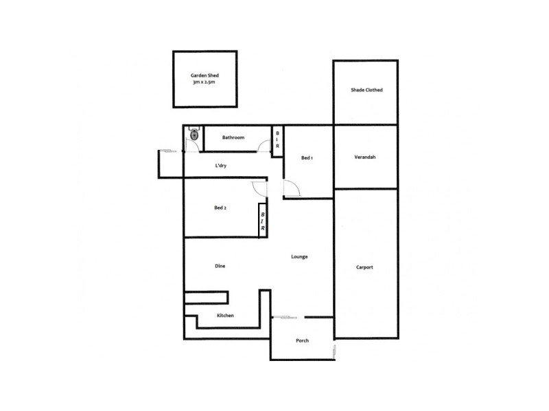 118 The Boulevard, Hillier SA 5116 Floorplan