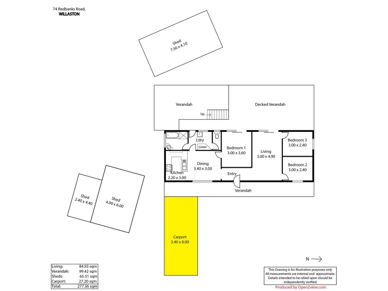 74 Redbanks Road, Willaston SA 5118 Floorplan