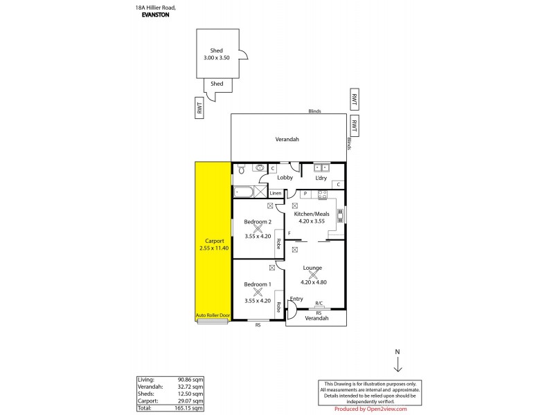 18A Hillier Road, Evanston SA 5116 Floorplan