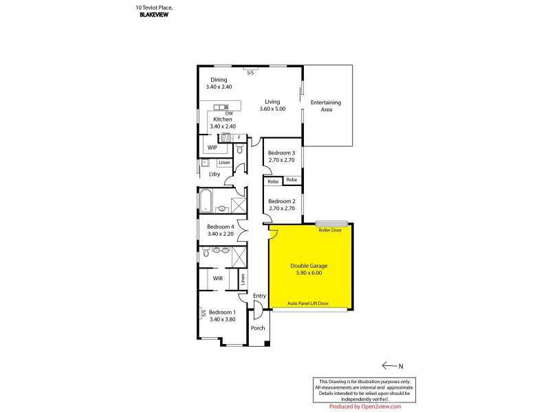 10 Teviot Place, Blakeview SA 5114 Floorplan